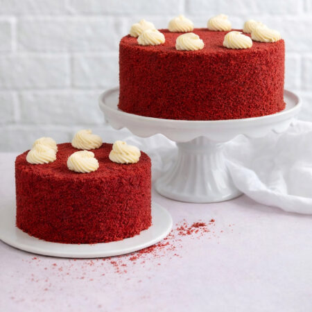 Queque de Red Velvet