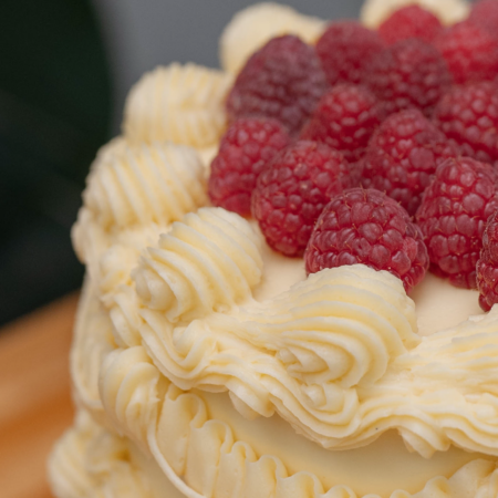 Buttercream Frambuesa cake